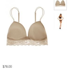 BNWT Cosabella Soft Padded Bralette with Lace